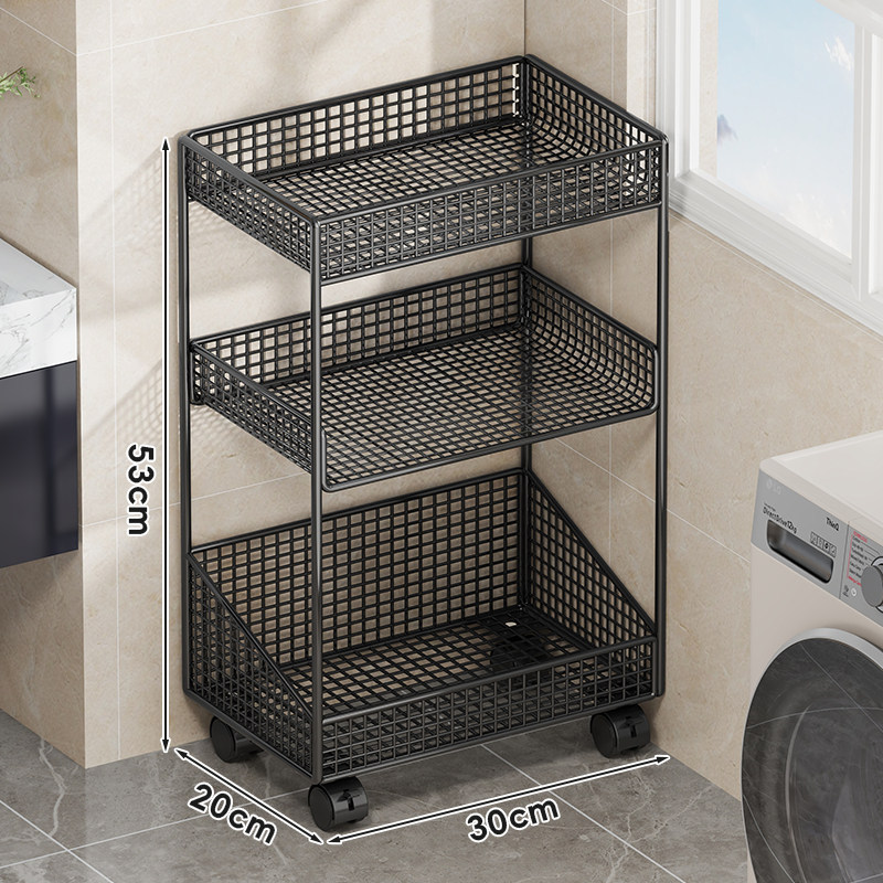 Black three-tier medium-sized [mobile version]