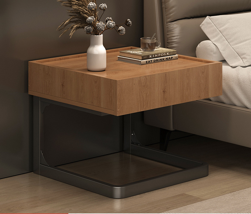cedar wood color   black square tube 50/40/45