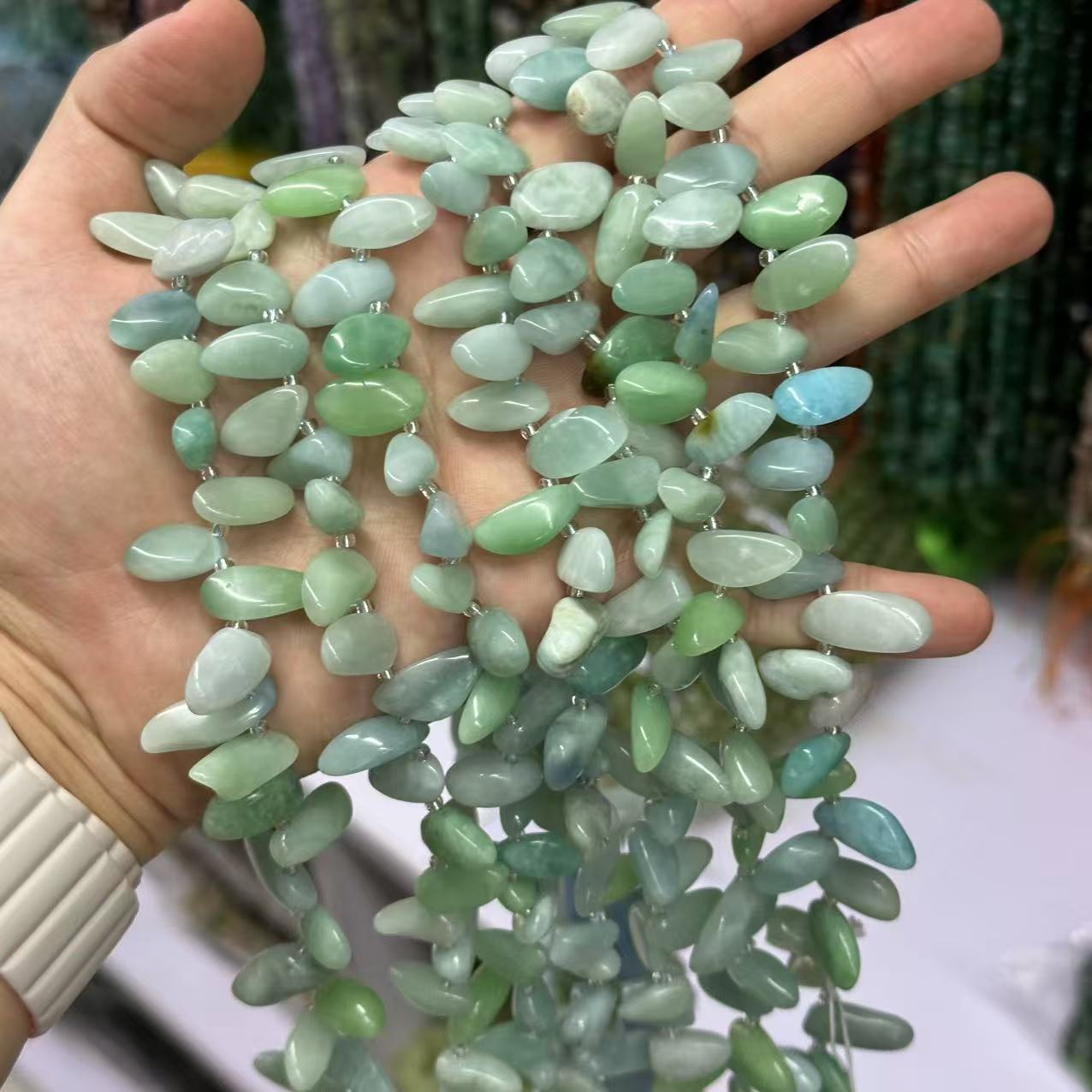 13:Green sea pattern (glass)