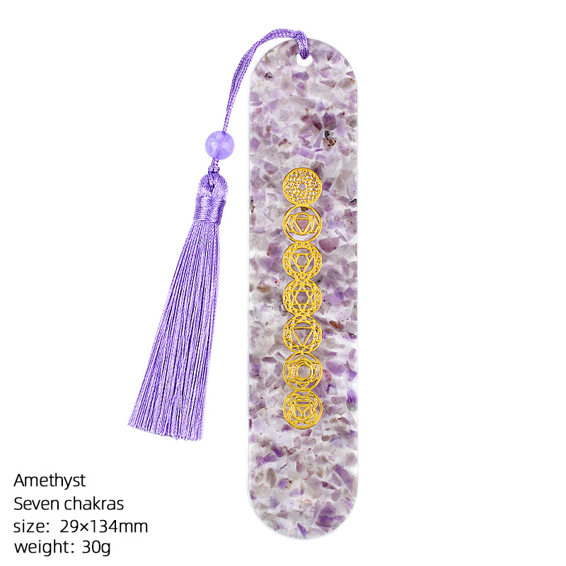 5:Amethyst (colorful rune bookmark)