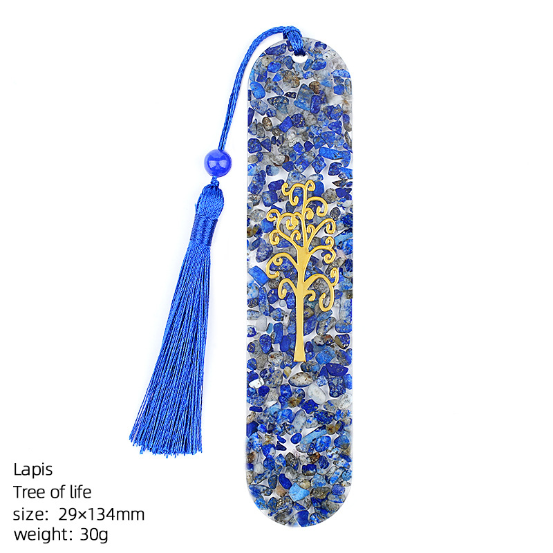 16:Lapis lazuli (tree of life bookmark)