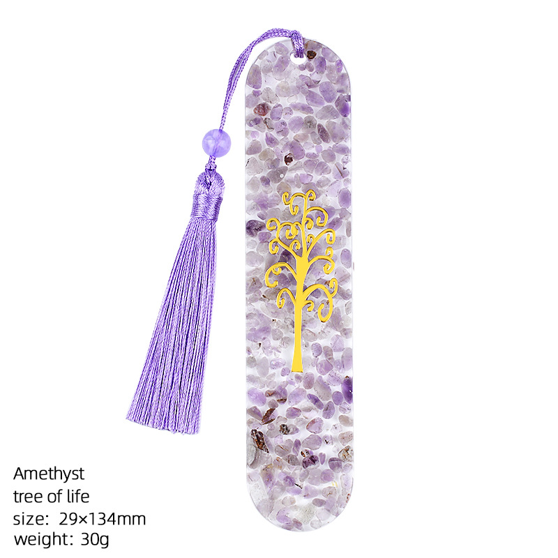 19:Amethyst (tree of life bookmark)