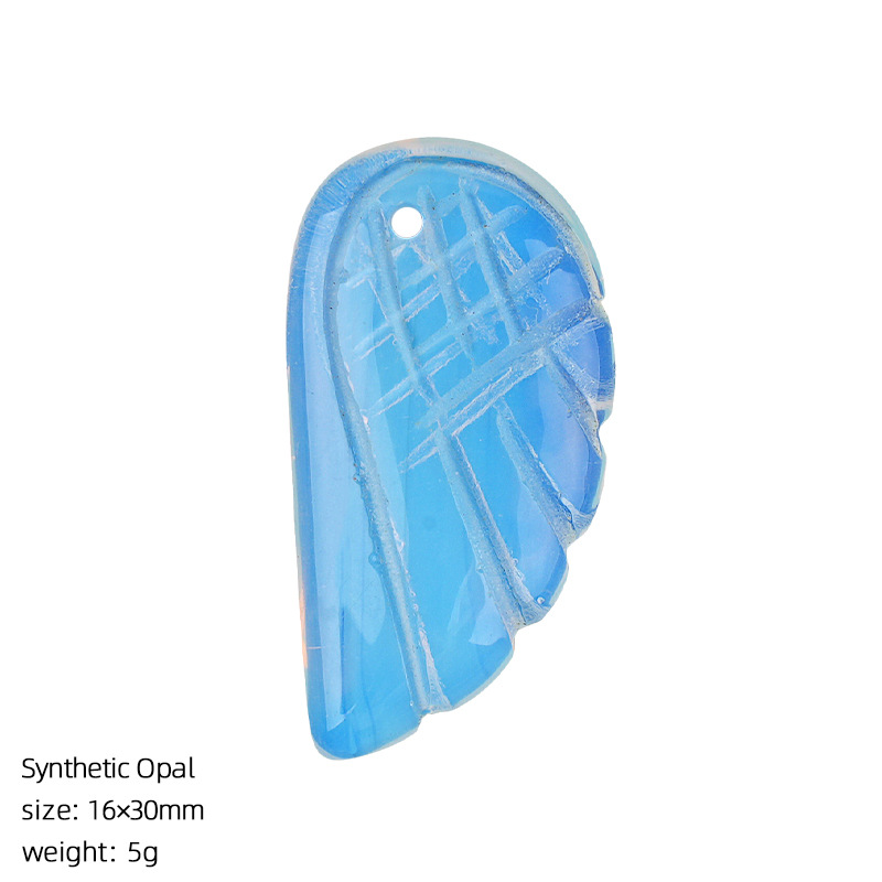 8:Opal wings pendant (artificial)