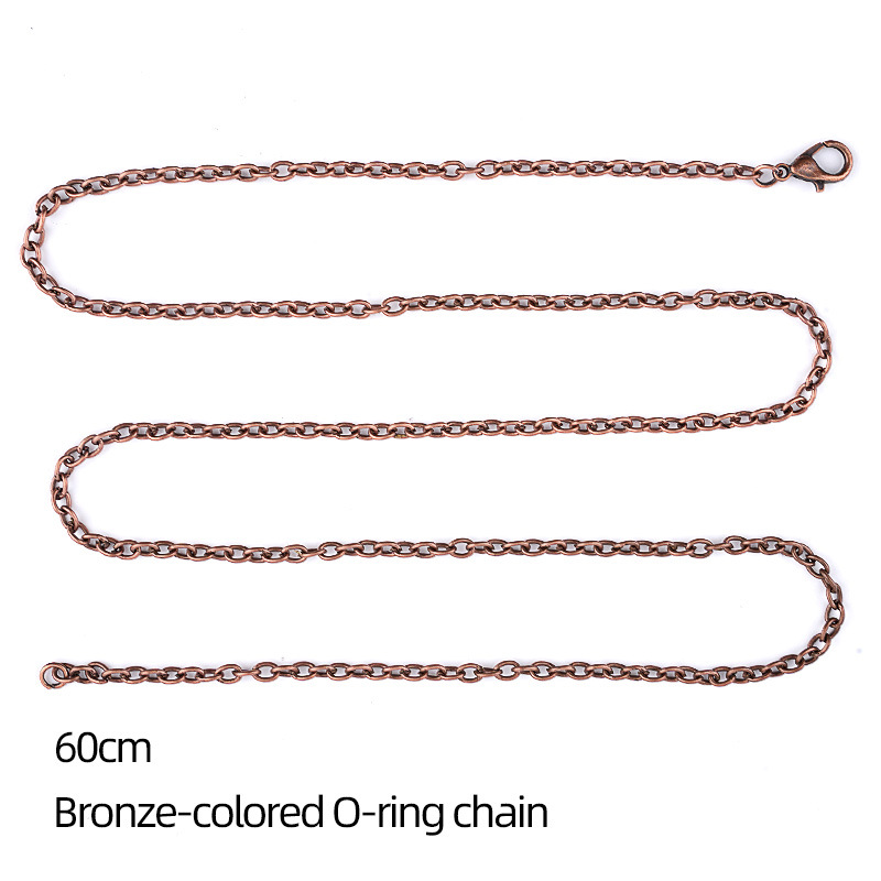 3:Bronze o-shaped chain