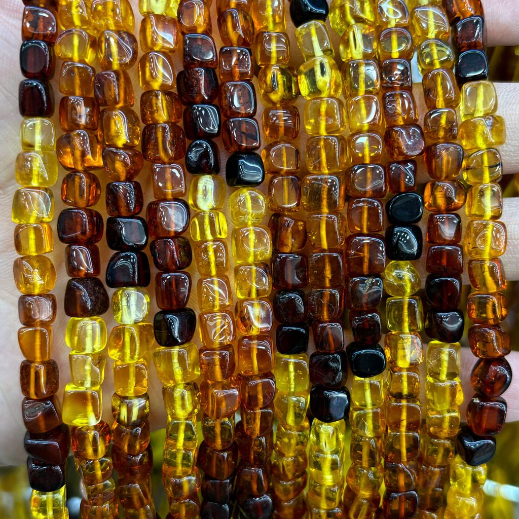 17:6mm amber sugar cubes (about 56 pieces)
