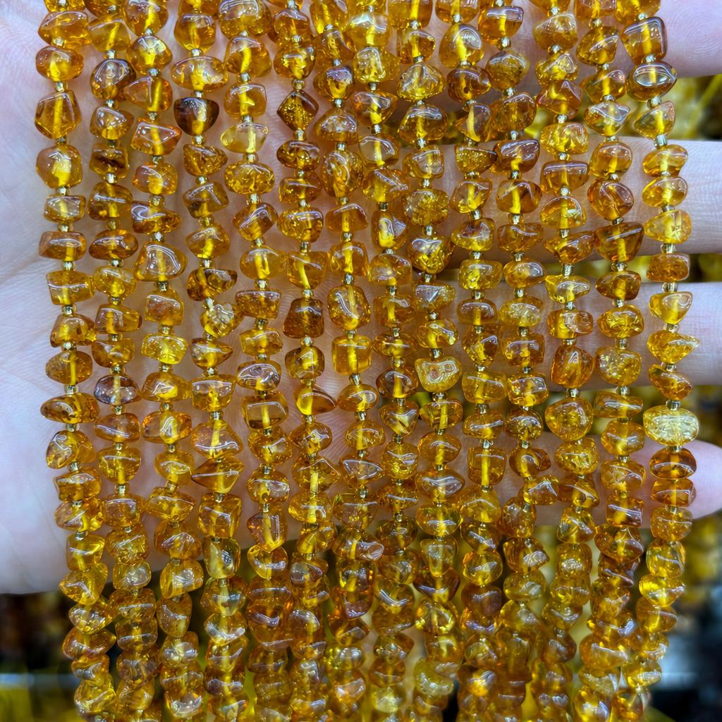 20:6mm amber conformable 2 (line length 38cm )