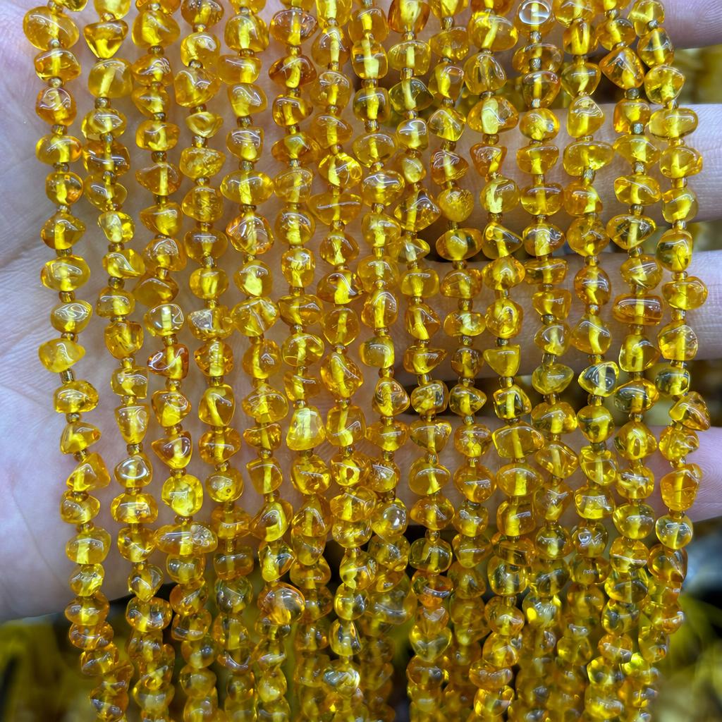 6mm amber conformable (line length 38cm )