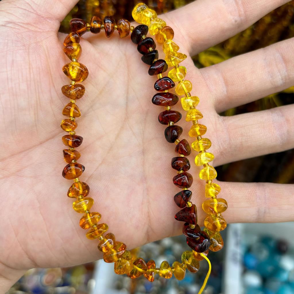 6-8mm three-color amber conformable (line length 3