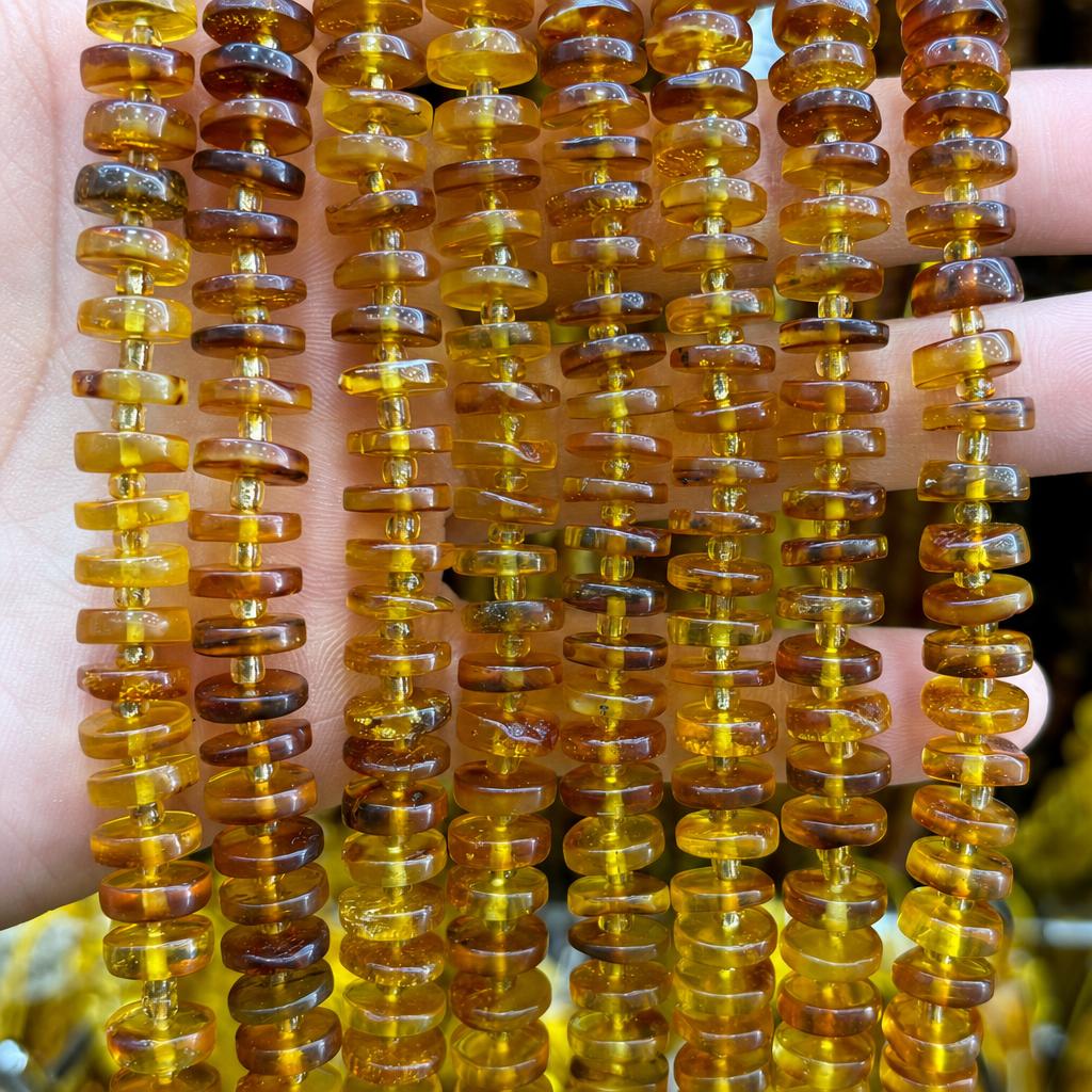 3x9mm amber spacers (about 80 pieces)