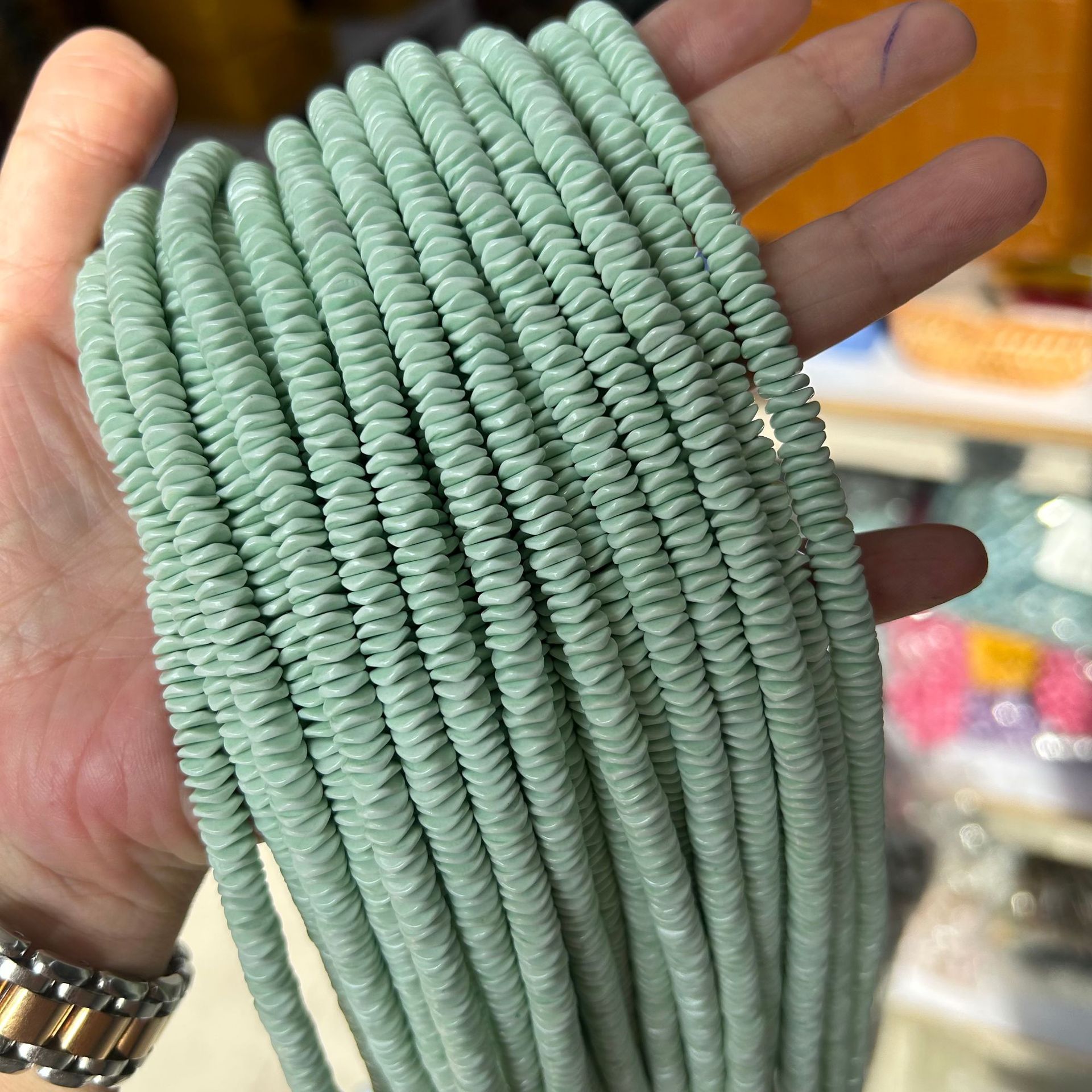 3:mint green