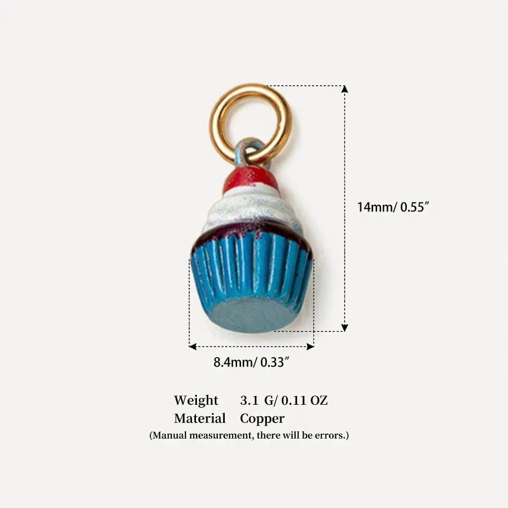 4:4 blue cake pendants