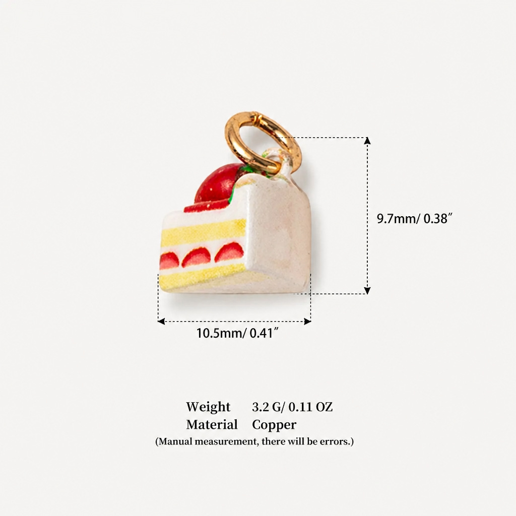 7:7 strawberry mille layered pendant