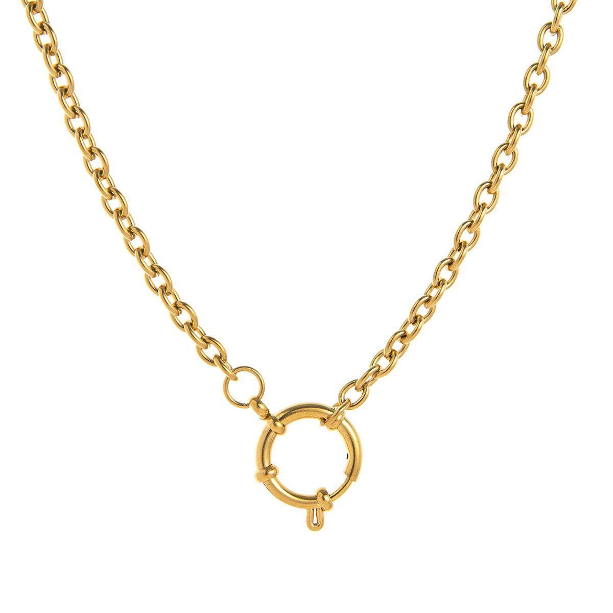 25:18mm sailor buckle round pearl chain