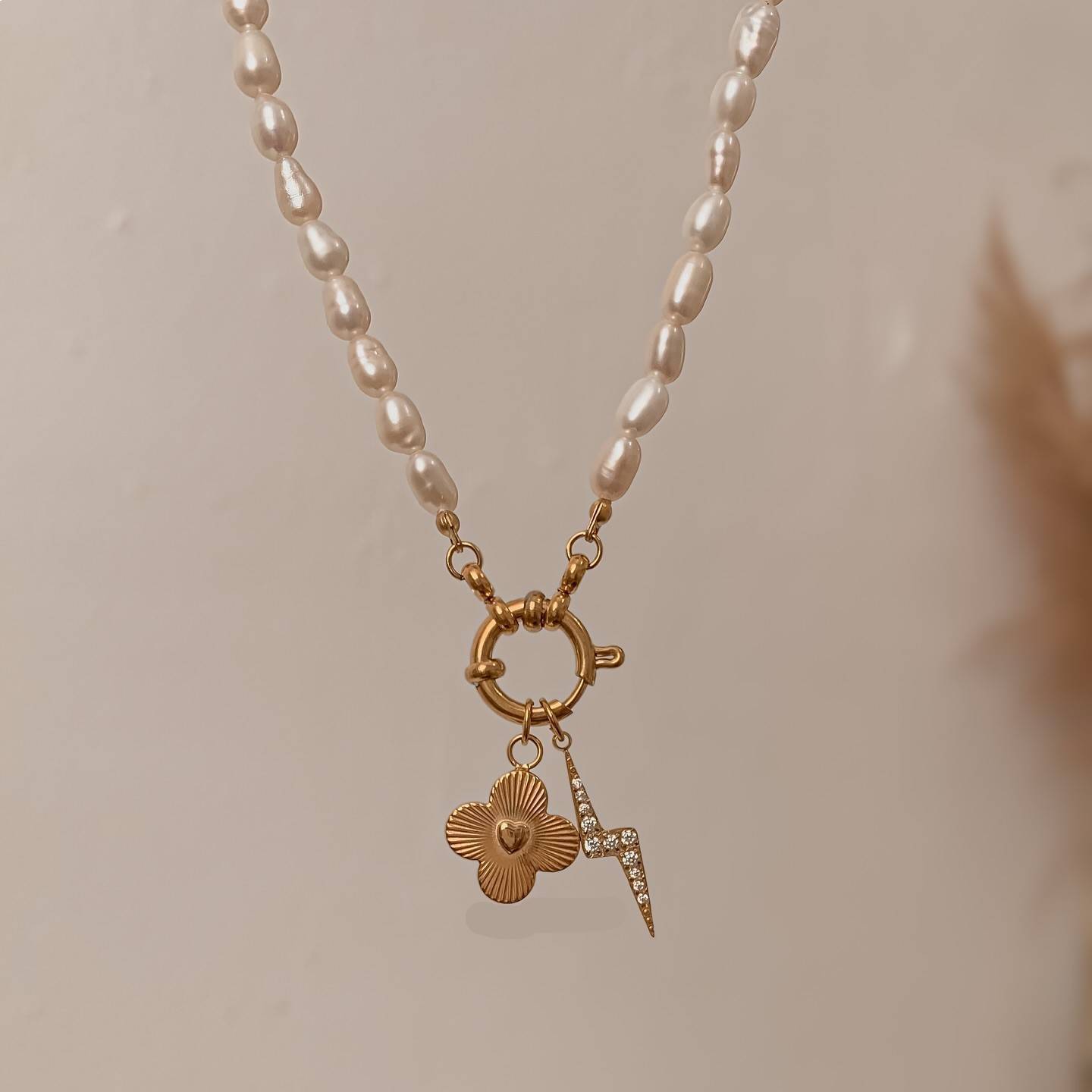 33 Pearl sailor buckle chain (without pendant) 40