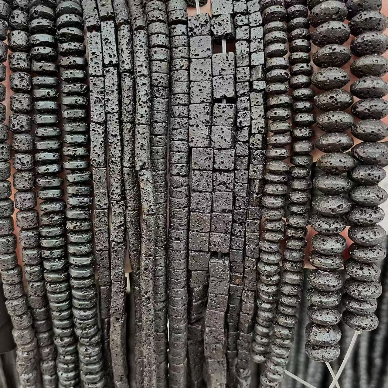 L 6x10mm abacus beads