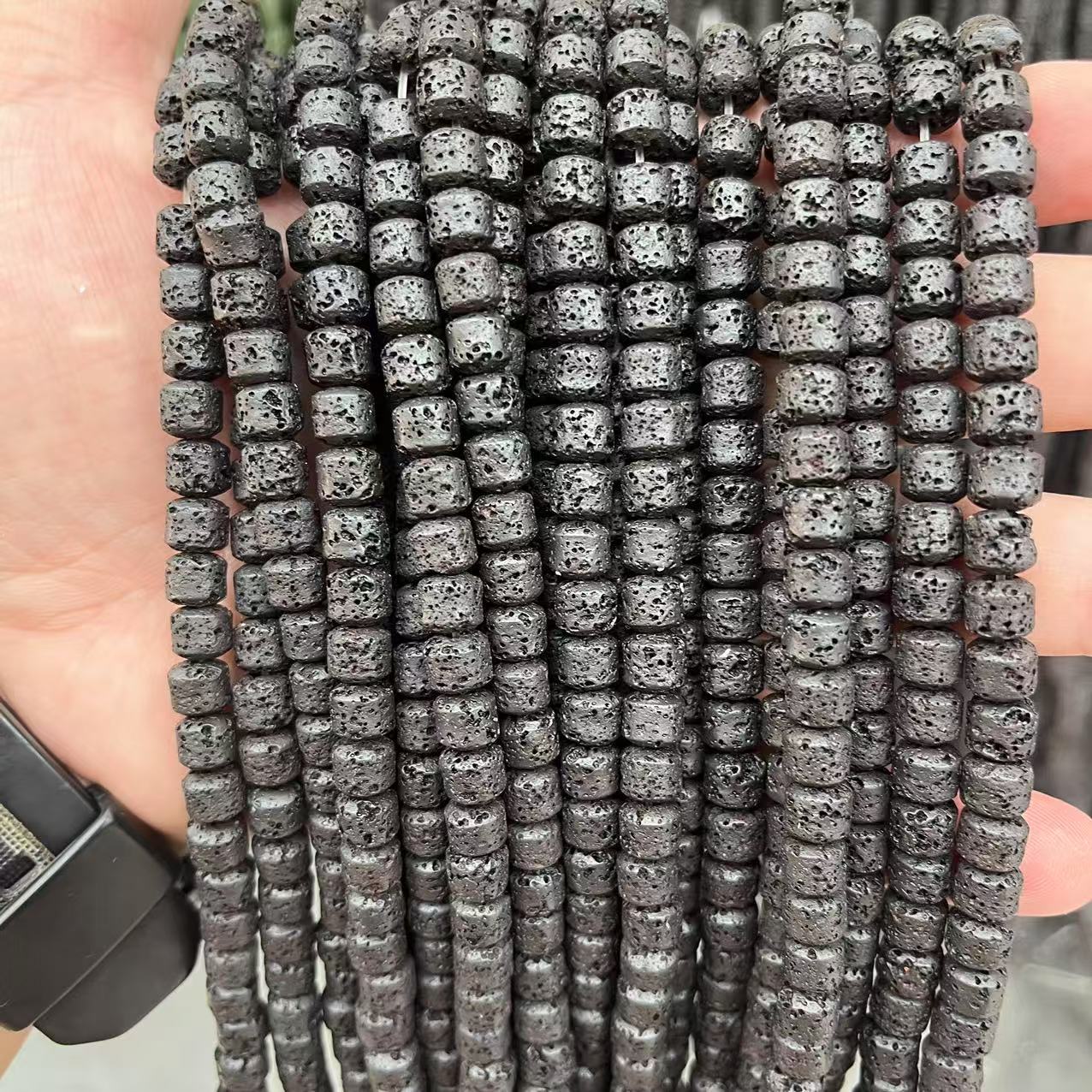 3:6x6mm barrel beads