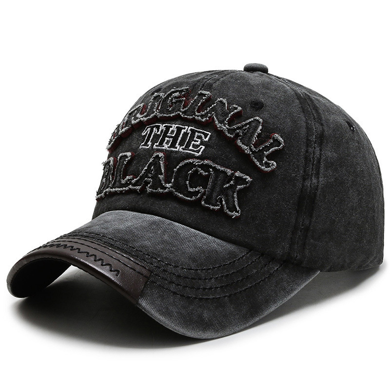 Black black hat brim