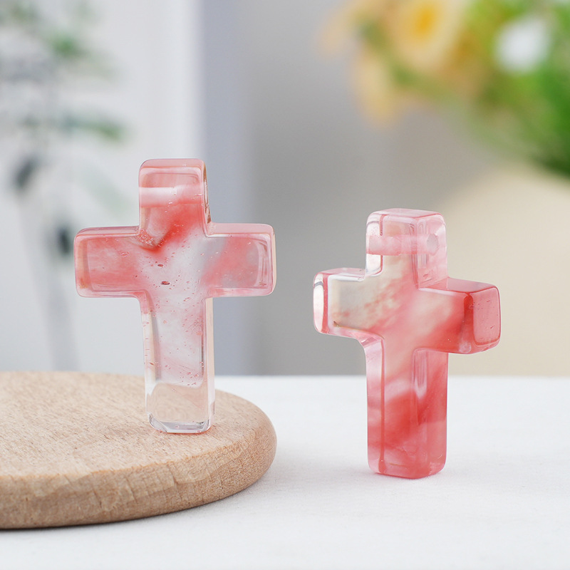 15 Cherry Quartz synthetic