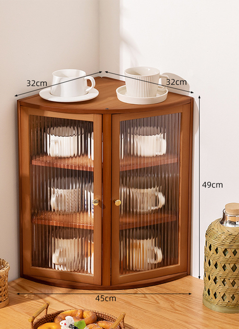 transparent door-brown four layers