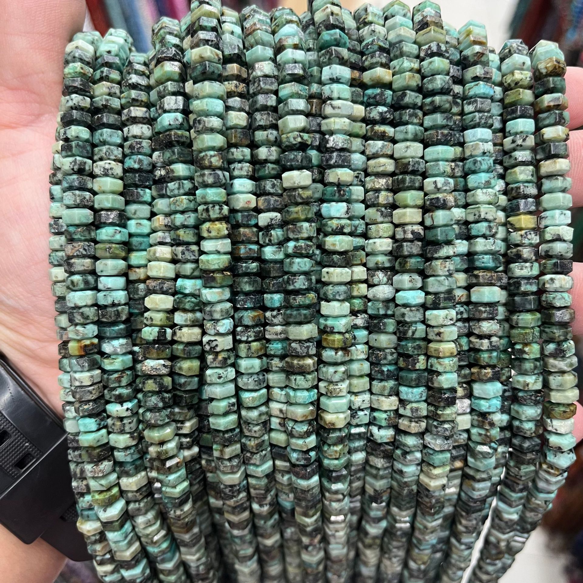 2 African Turquoise