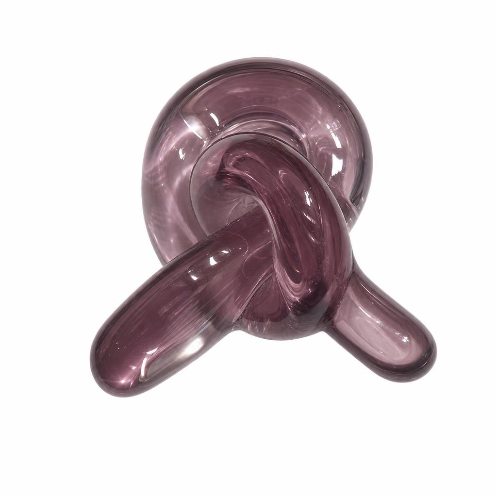 Transparent reddish purple