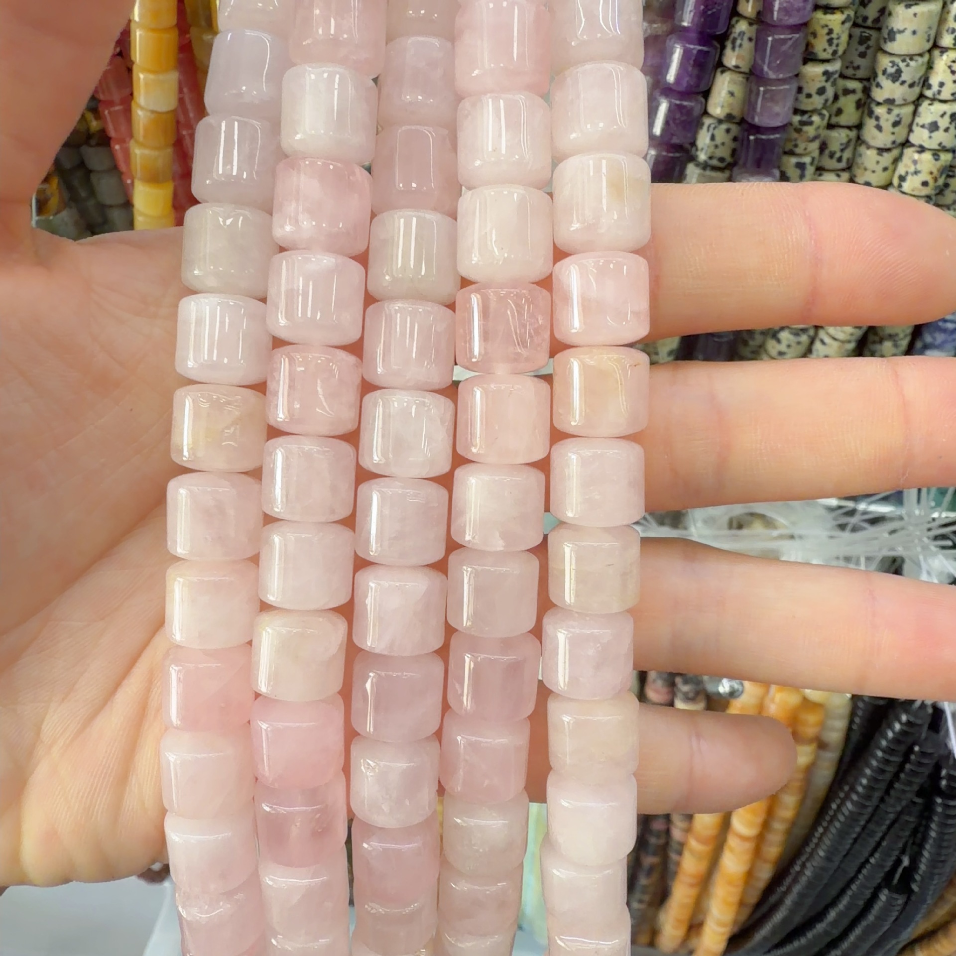 5:Rose quartz