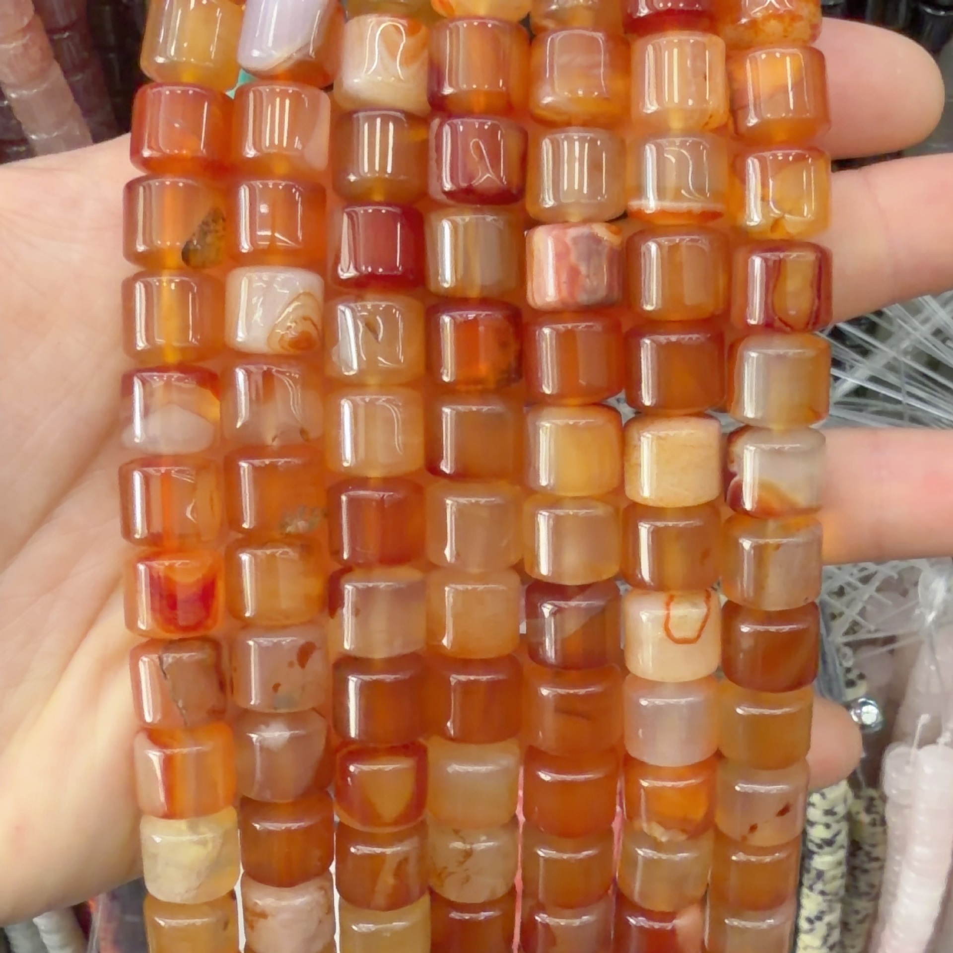 17 Orange agate