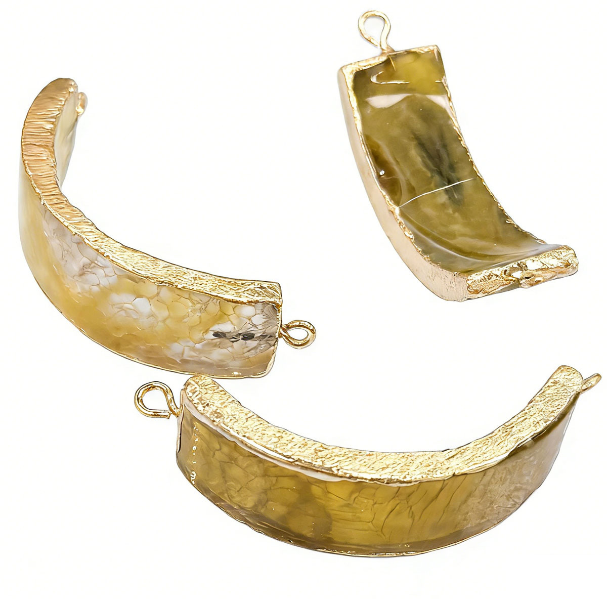 3 yellow agate