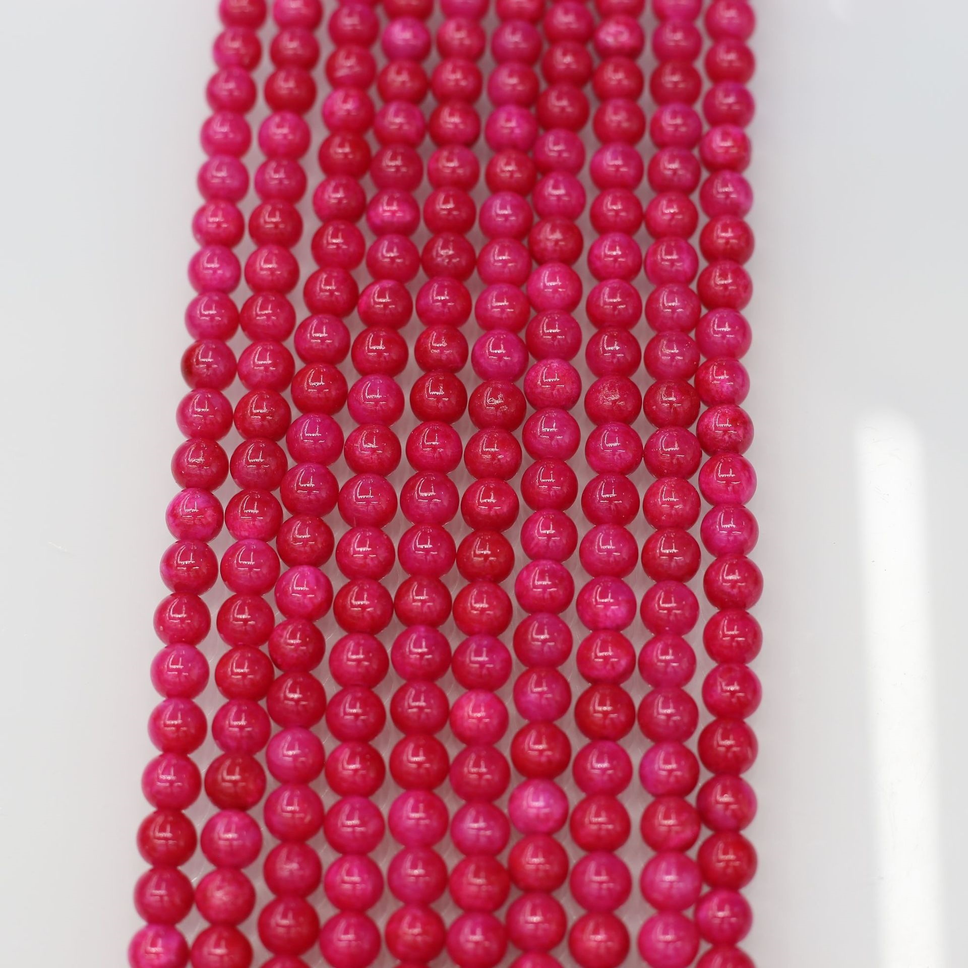 Color no. 21 pink 4mm/93pcs