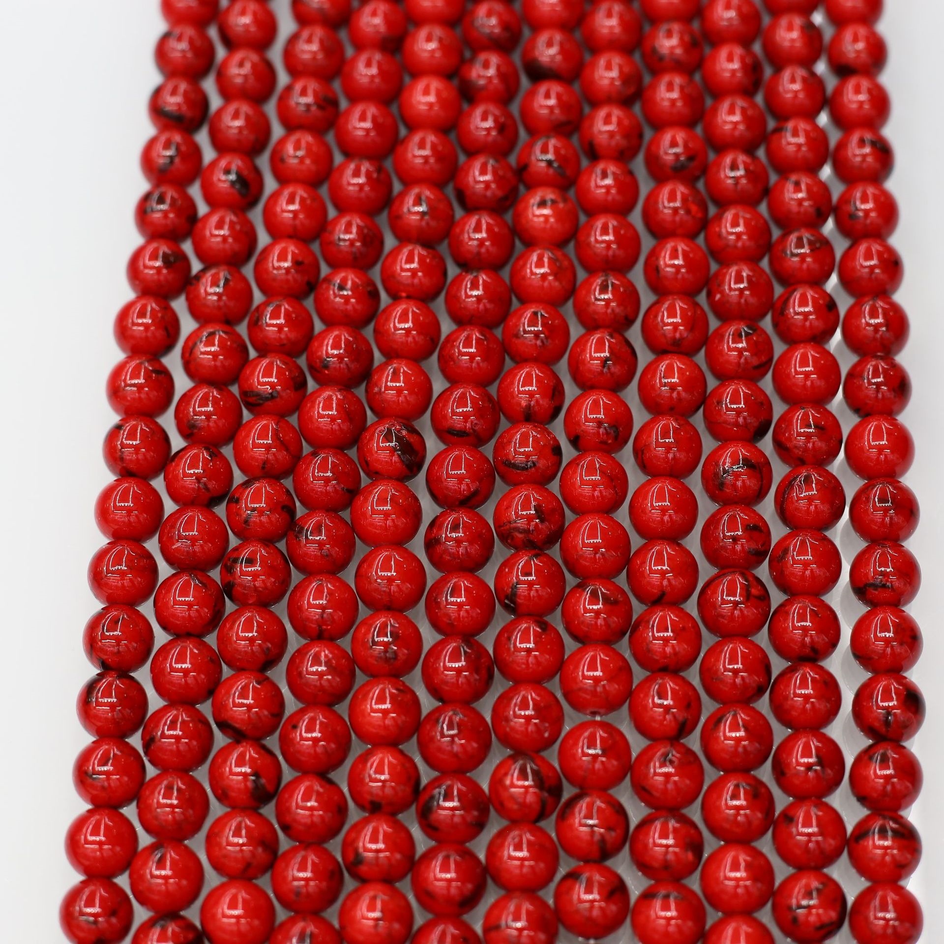 23:No. 25 fossil red