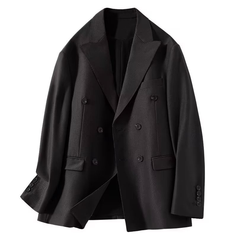 Black-single suit