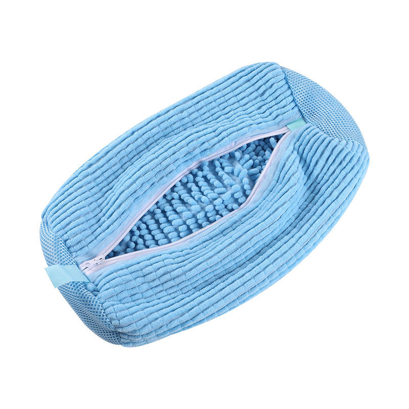 Shoe washing bag [sky blue]