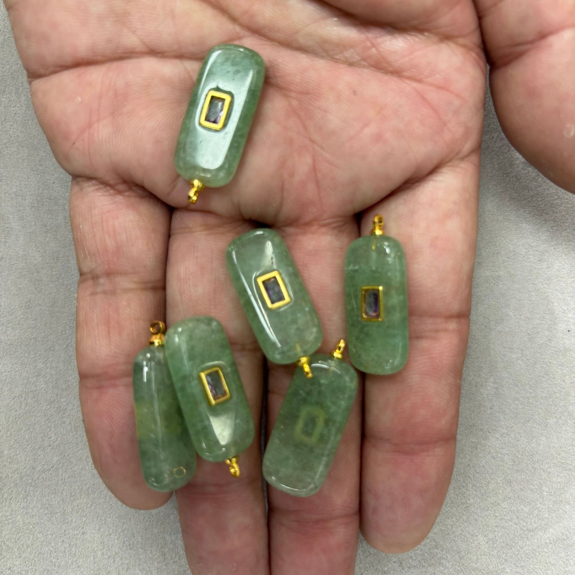 11:Green strawberry Quartz