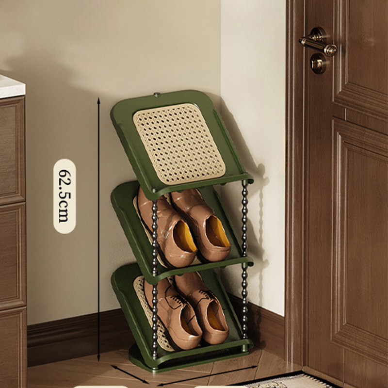 rattan green 3 layers