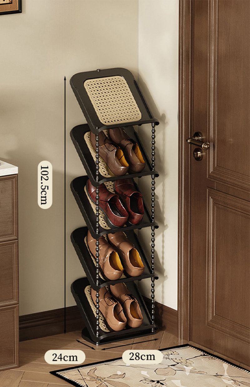 rattan black 5 layers