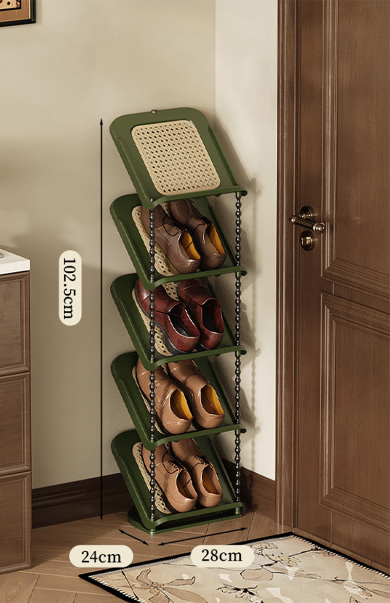 rattan green 5 layers