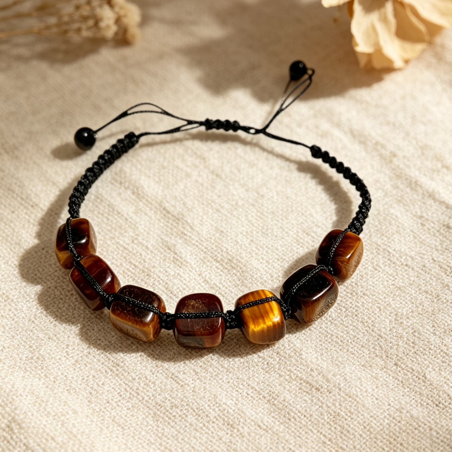 7:Natural tiger eye stone
