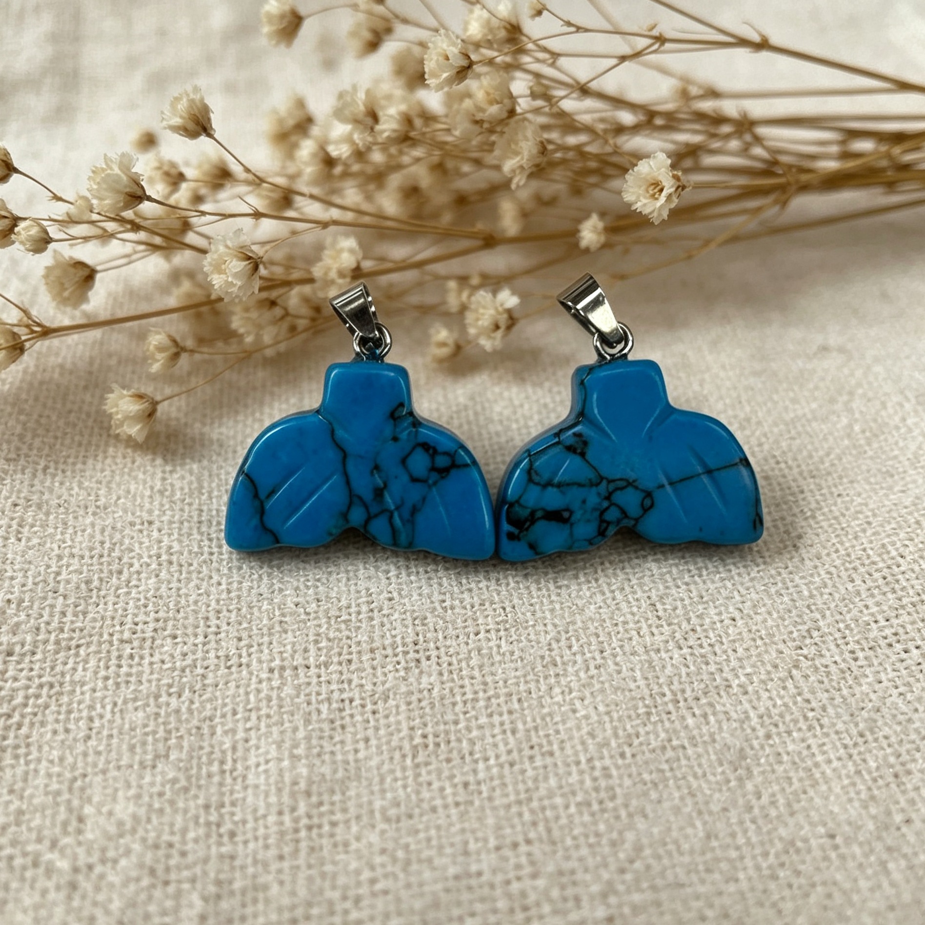 6 blue turquoise