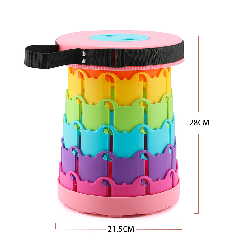 Children's colorful pink
