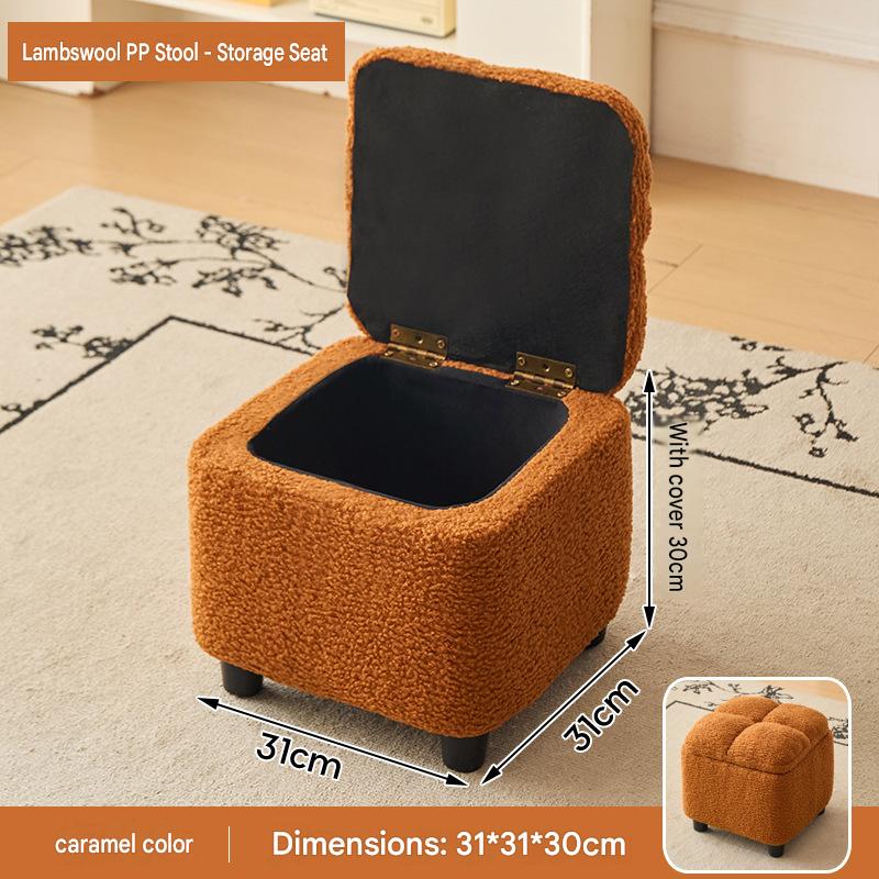 Lambskin [caramel color] storage style