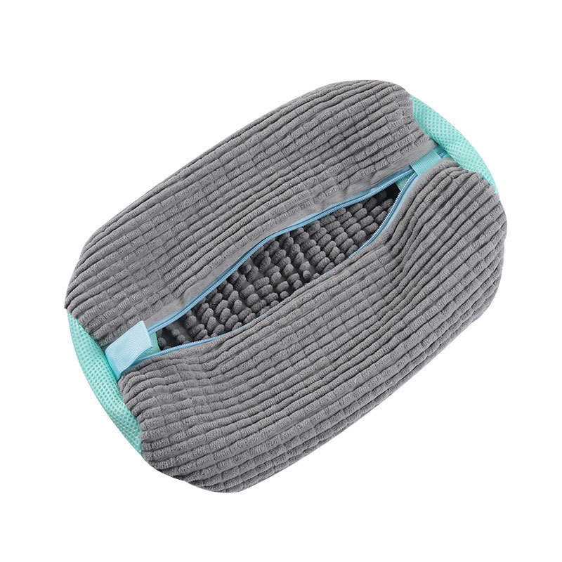 Shoe washing bag [grey] 2 pieces
