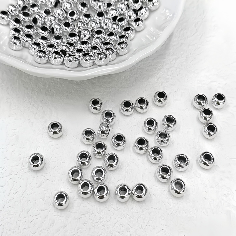4:Silver 10mm hole 5mm