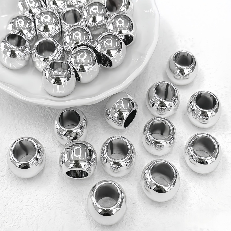 8:Silver 18mm hole 9mm