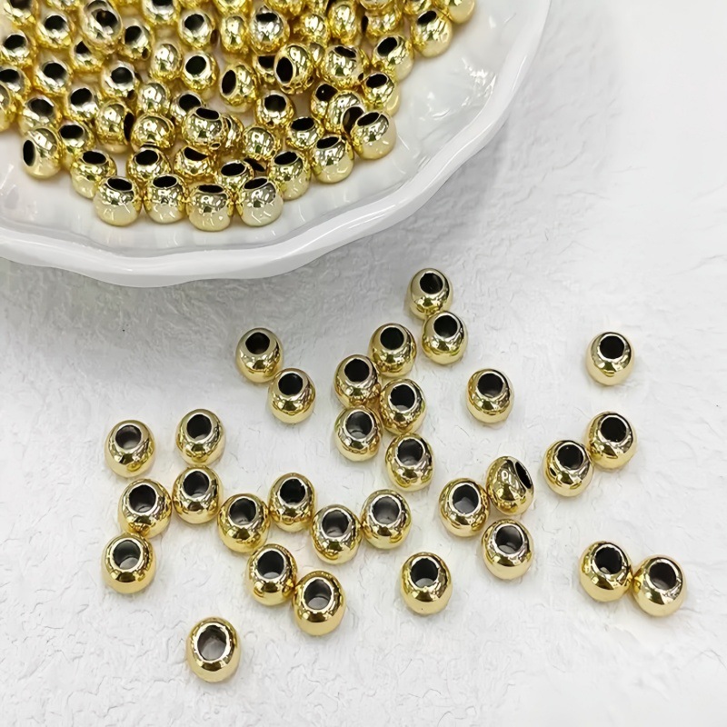 15 Gold 8mm hole 4mm