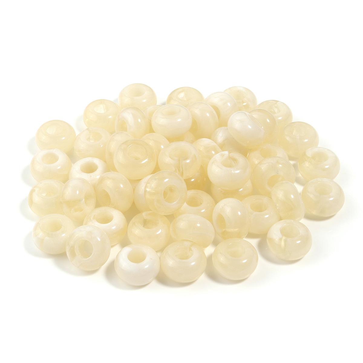 6:Beige abacus beads