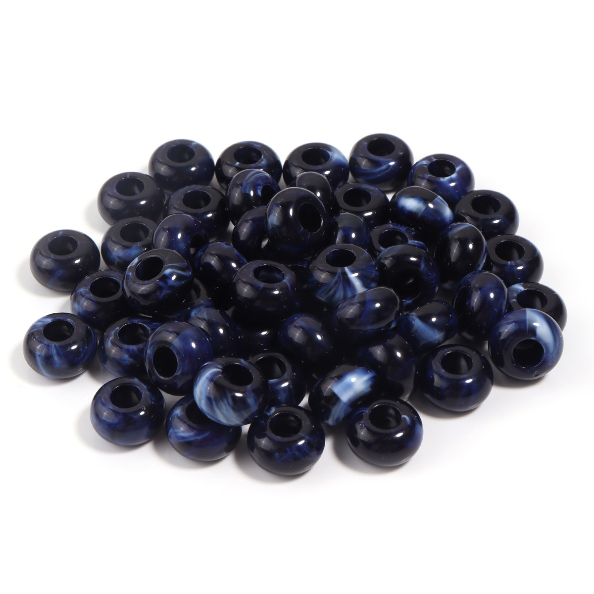 11:Royal blue abacus beads