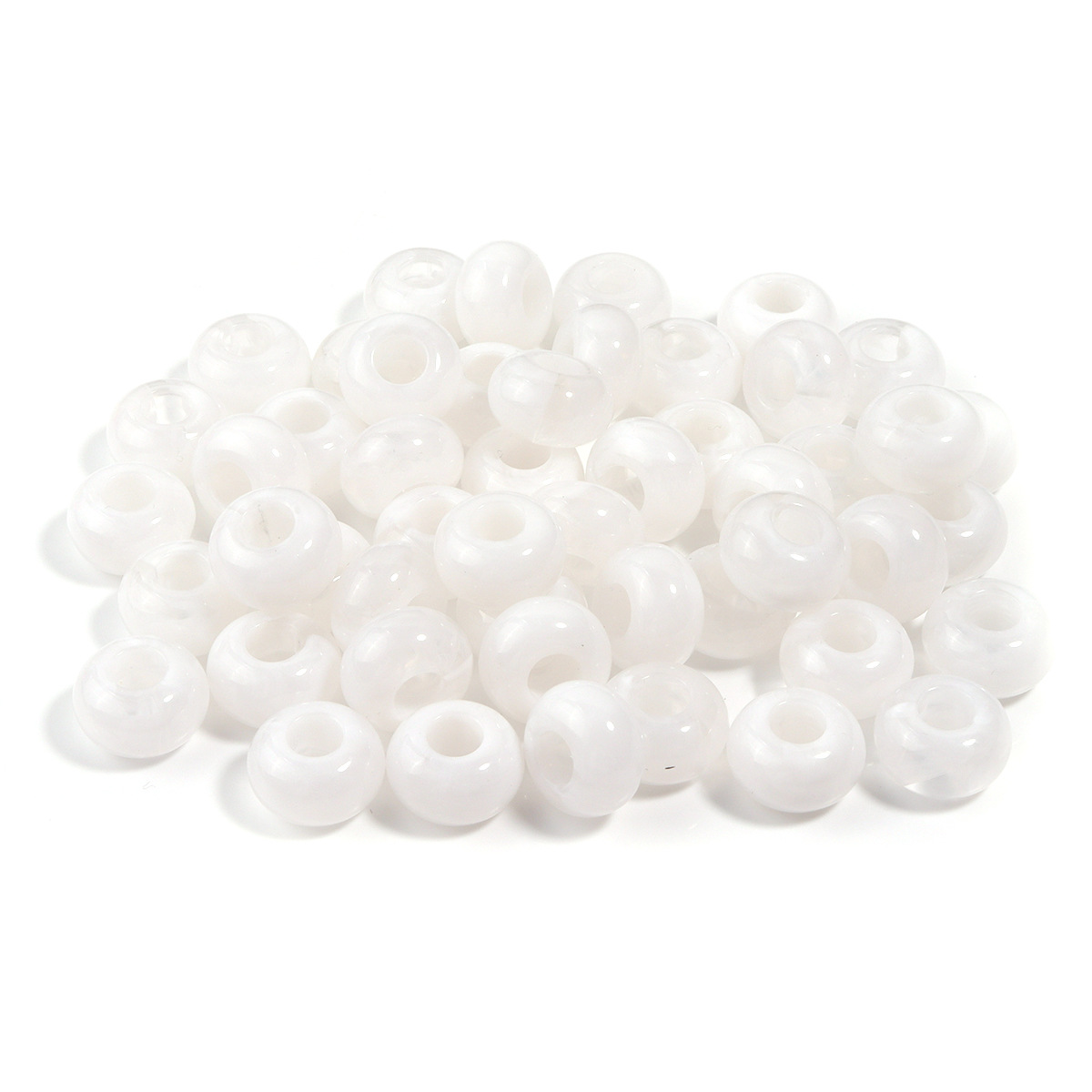 12:Transparent abacus beads