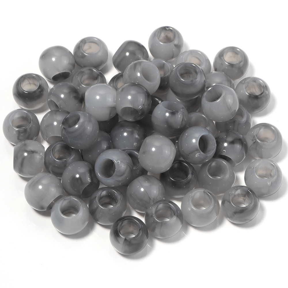 28:Jelly gray beads