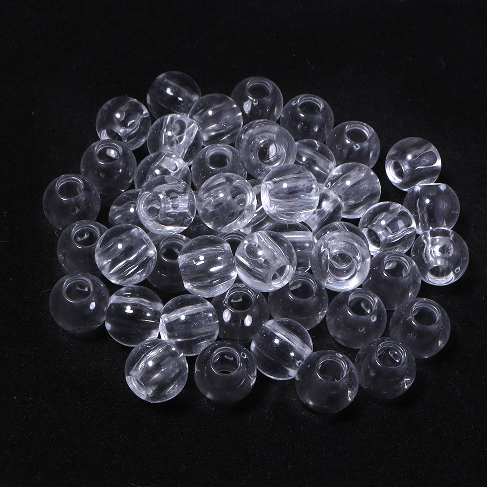 48:Transparent round beads