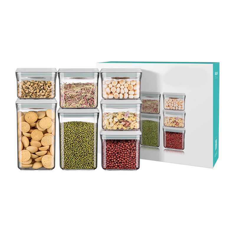 0.32l*3 0.5l*2 0.9l 1.2l (square seven-piece set)